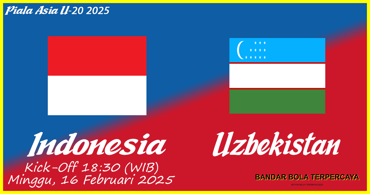 Prediksi dan Analisis Laga Indonesia vs Uzbekistan, 16 Februari 2025